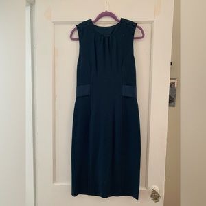 DVF wool midi dress